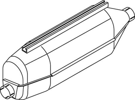 DINEX Middle- / End Silencer Article number: 68320 cheaply