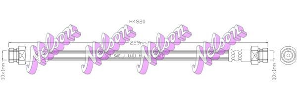 KAWE Brake hose Article number: H4820 cheaply