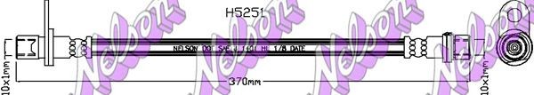 KAWE Brake hose Article number: H5251 cheaply