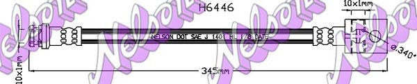 KAWE Brake hose Article number: H6446 cheaply