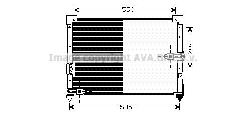 PRASCO Air conditioning condenser Article number: HD5200 cheaply