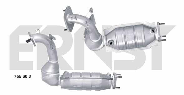 ERNST Catalytic converter Article number: 755603 cheaply