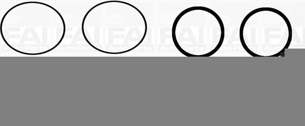 FAI AutoParts Gasket Set, intake manifold Article number: IM1643K cheaply