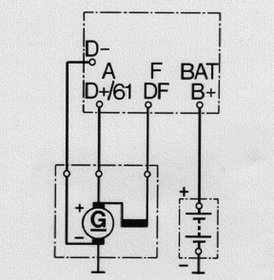 BOSCH Generatorregulator Varenummer: 0 190 206 015 billige
