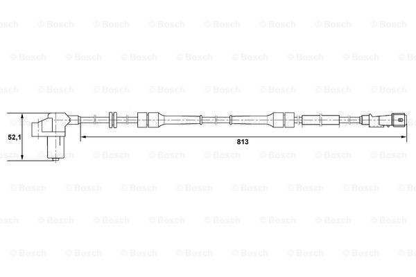 BOSCH ABS sensor Article number: 0 265 006 388 cheaply