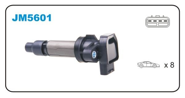 JANMOR Ignition coil Article number: JM5601 cheaply