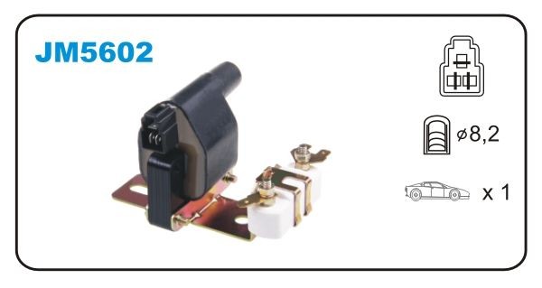 JANMOR Ignition coil Article number: JM5602 cheaply