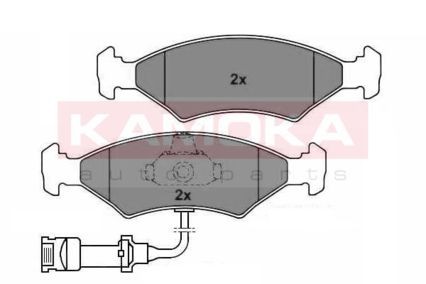 KAMOKA Brake pad set Article number: JQ101424 cheaply