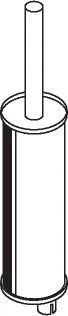 DINEX Midtre / bakre lydpotte artikkelnummer: 50432 billig