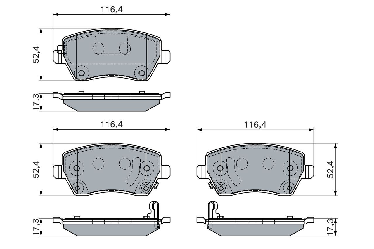 BOSCH Rear light Article number: 0 319 373 203 cheaply