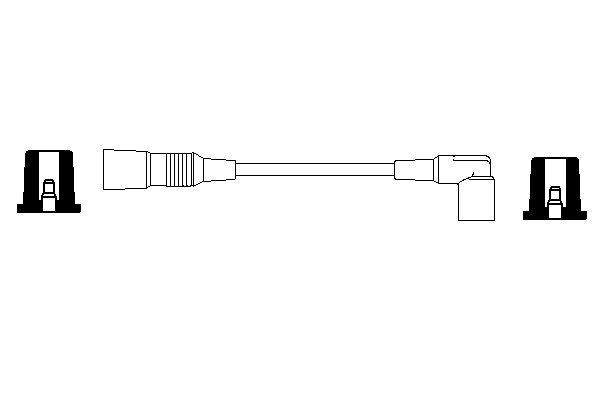 BOSCH Ignition lead Article number: 0 356 904 065 cheaply