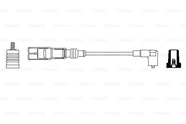 BOSCH Tændkabel Varenummer: 0 356 912 887 billige
