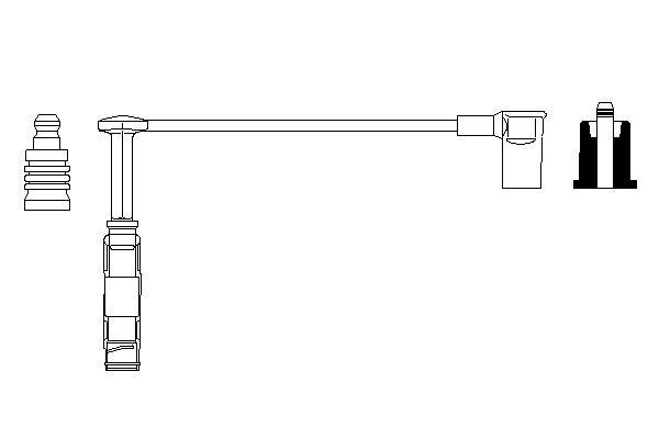 BOSCH Ignition lead Article number: 0 356 912 929 cheaply