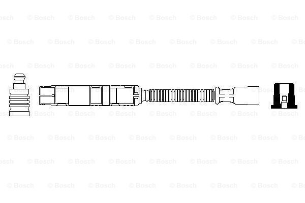 BOSCH Ignition lead Article number: 0 356 912 954 cheaply