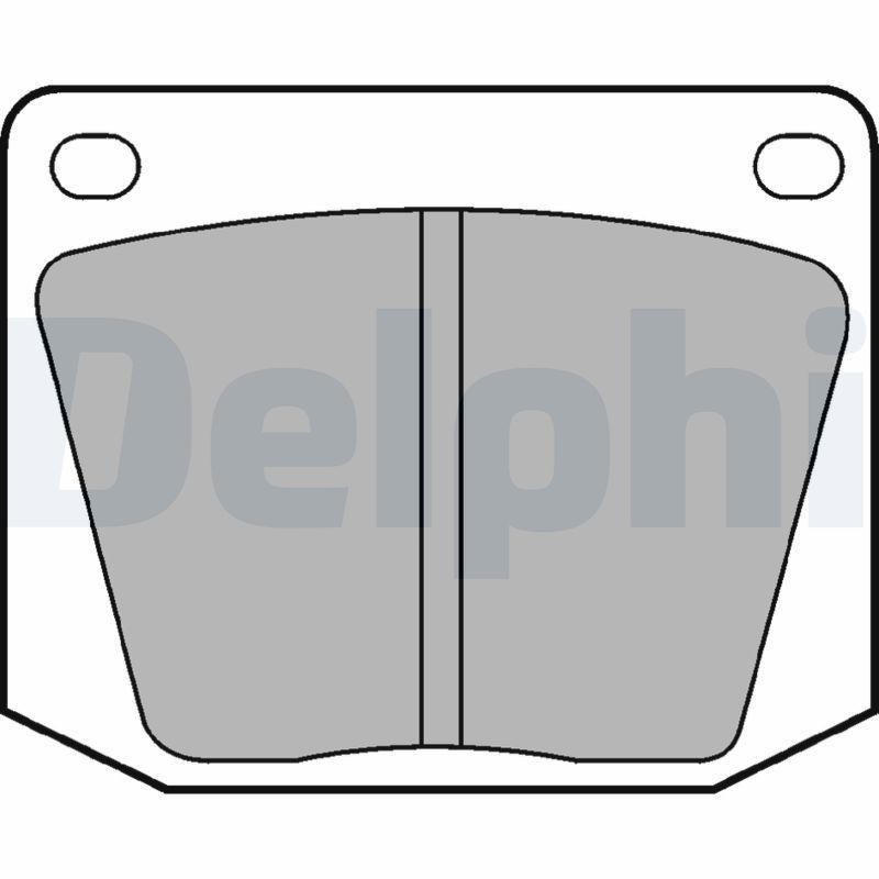 DELPHI Brake pad set Article number: LP32 cheaply