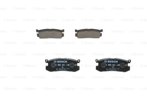 BOSCH Piduriklotsid Artikli number: 0 986 461 138 soodsalt