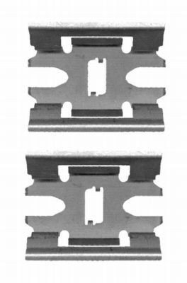 MINTEX MBA1663 Accessory Kit, disc brake pads COROLLA 1.5 RUNX VVT-i (NZE121_) 110 PS Petrol 2007