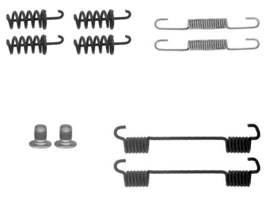MINTEX Brake shoe fitting kit Article number: MBA874 cheaply