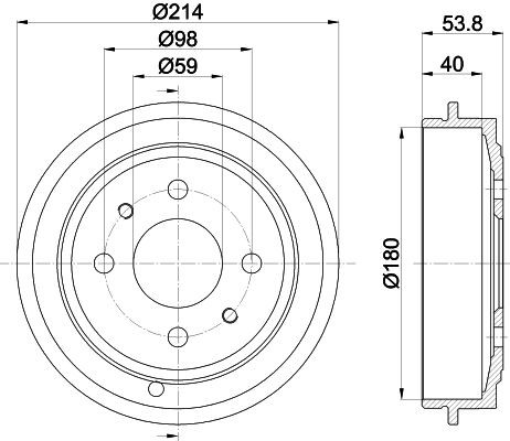 MINTEX Piduritrummel Artikli number: MBD023 soodsalt
