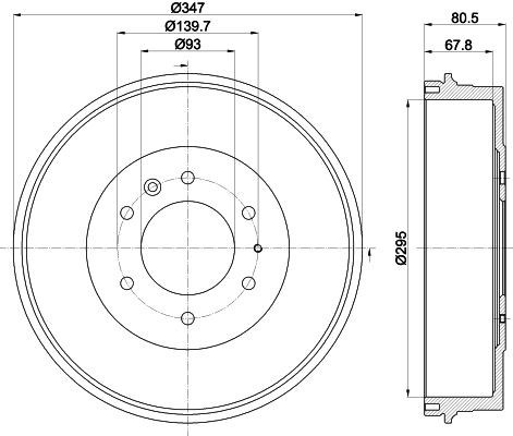 MINTEX Piduritrummel Artikli number: MBD334 soodsalt