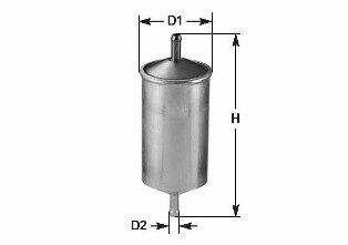 CLEAN FILTER Fuel filter Article number: MBNA 967 cheaply