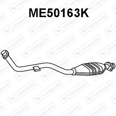 VENEPORTE Catalytic converter Article number: ME50163K cheaply