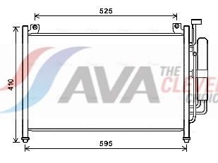 AVA COOLING SYSTEMS Air conditioning condenser Article number: MT5211D cheaply