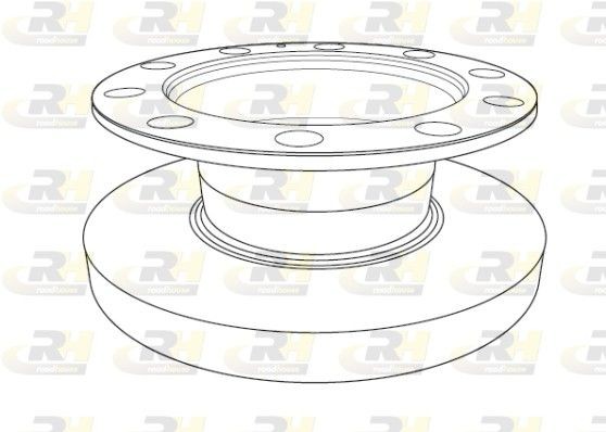ROADHOUSE Brake disc Article number: NSX1192.10 cheaply