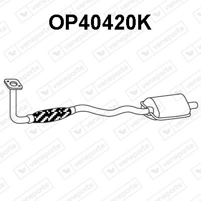VENEPORTE Catalytic converter Article number: OP40420K cheaply