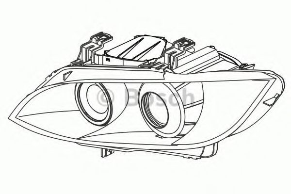 BOSCH Headlight Article number: 1 307 022 629 cheaply