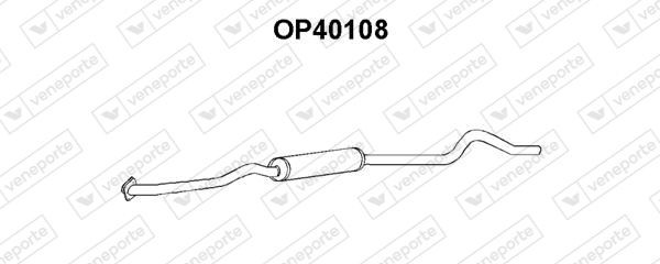 VENEPORTE Front Silencer Article number: PG45129 cheaply