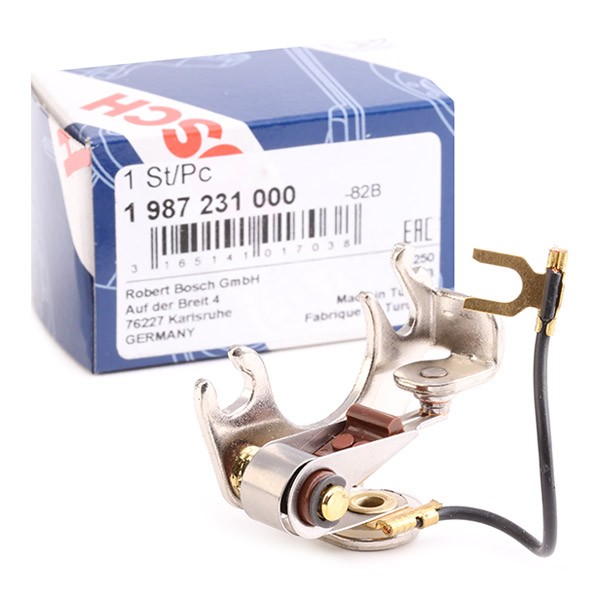 BOSCH 1 987 231 000 Contact Breaker, distributor FOURTRAK 2.0 4x4 (F70, F75, F80, F85) 88 PS Petrol 1998