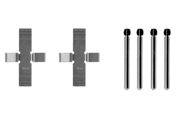 BOSCH 1 987 474 001 Σετ βοηθ. εξαρτημάτων, τακάκια φρένων SIMCA 1.5 Autom. 72 PS Βενζίνη 1976
