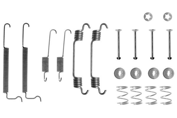BOSCH 1 987 475 134 Accessory Kit, brake shoes CORSA 1.7 DI 16V (F08, F68) 65 PS Diesel 2006