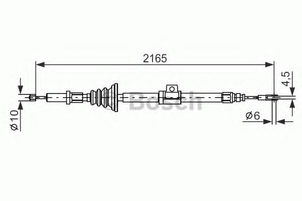 BOSCH Tross, seisupidur Artikli number: 1 987 482 105 soodsalt