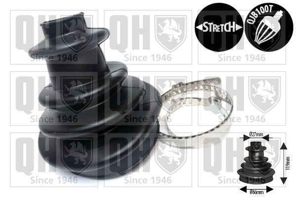 QUINTON HAZELL Drivaksel Manchet Varenummer: QJB8030 billige