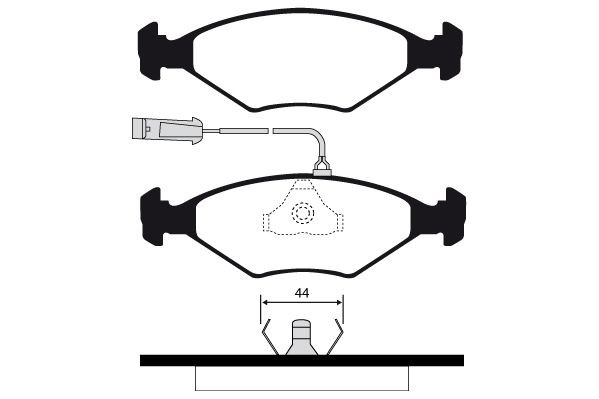 RAICAM Brake pad set Article number: RA.0331.2 cheaply