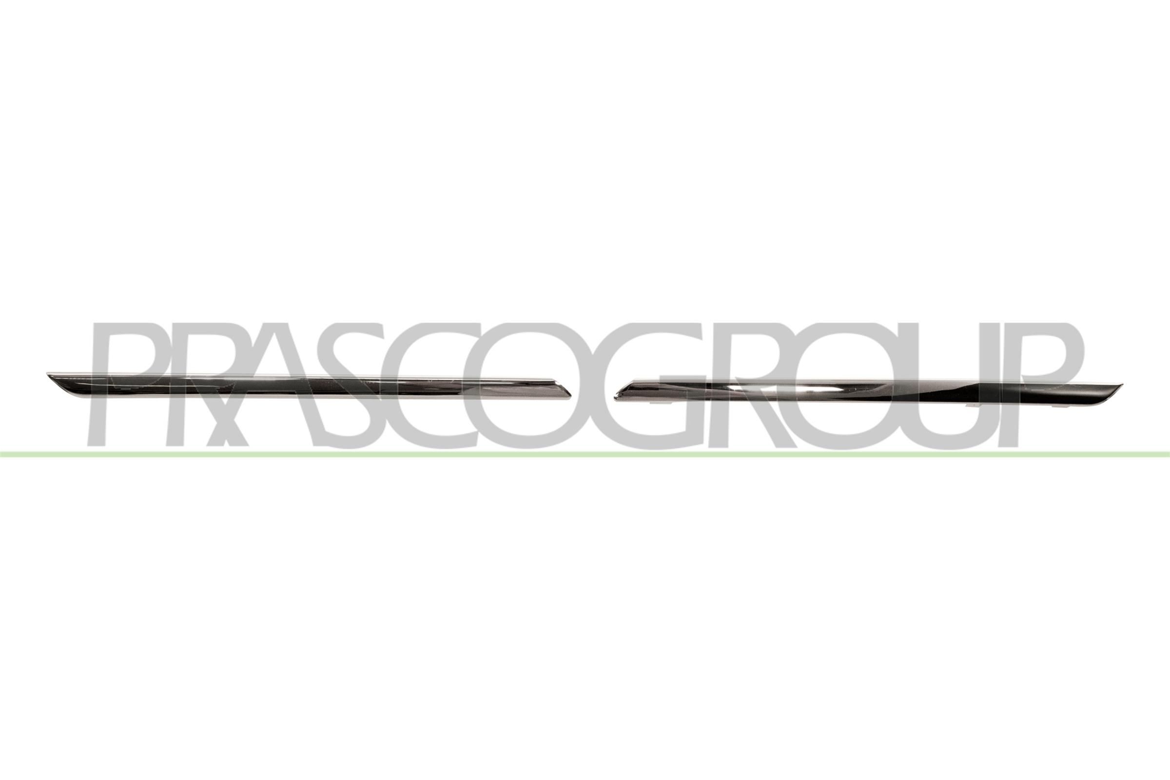 PRASCO RN4282226 Trim / Protective Strip Set, bumper MEGANE 1.5 dCi 90 PS Diesel
