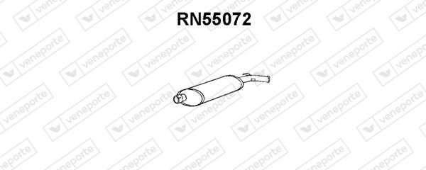 VENEPORTE Rear silencer Article number: RN55072 cheaply