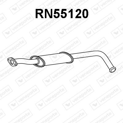 VENEPORTE Middle silencer Article number: RN55120 cheaply