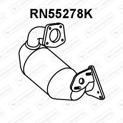 VENEPORTE Catalytic converter Article number: RN55278K cheaply