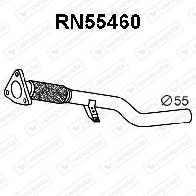 VENEPORTE Exhaust Pipe Article number: RN55460 cheaply