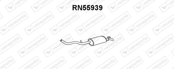 VENEPORTE Rear silencer Article number: RN55990 cheaply