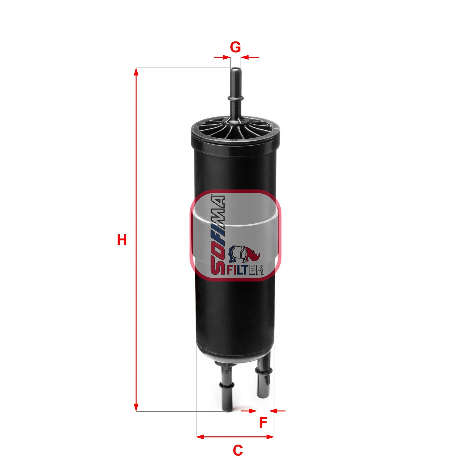 SOFIMA Fuel filter Article number: S 1962 B cheaply