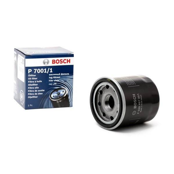 BOSCH Oil filter Article number: F 026 407 001 cheaply