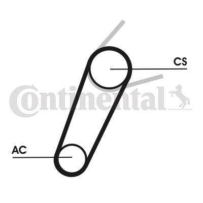 CONTITECH V-Ribbed Belt Set Article number: 5PK711 ELAST T1 cheaply