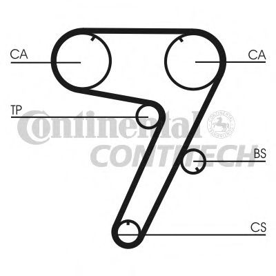 CONTITECH Timing Belt Article number: CT931 cheaply