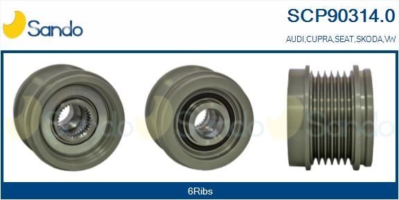 SANDO Slip Ring, alternator Article number: SSL10103.0 cheaply