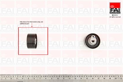 FAI AutoParts Timing belt tensioner pulley Article number: T9513 cheaply