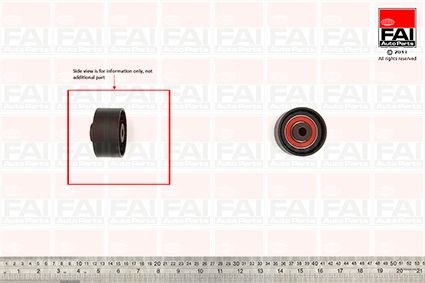 FAI AutoParts Timing belt deflection pulley Article number: T9534 cheaply